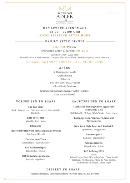 DAS LETZTE ABENDMAHL